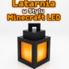 Lampka w stylu gry Minecraft lampion