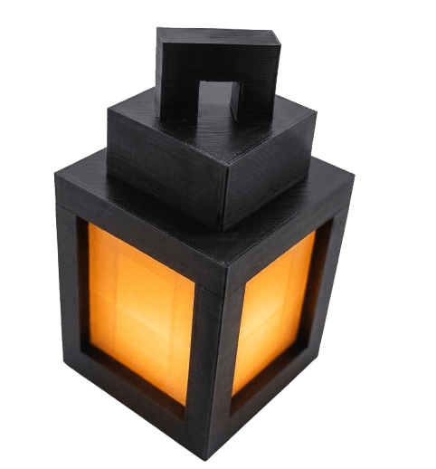 Lampka w stylu gry Minecraft lampion